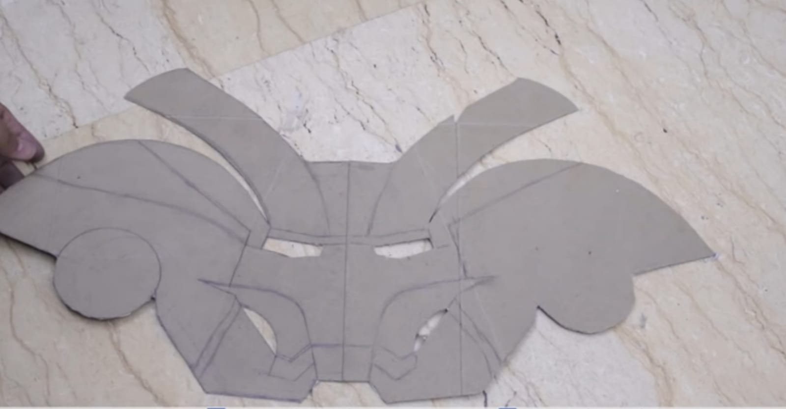 iron man helmet mask shape