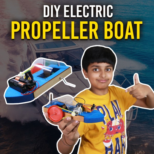 How to make Electric Propeller Boat